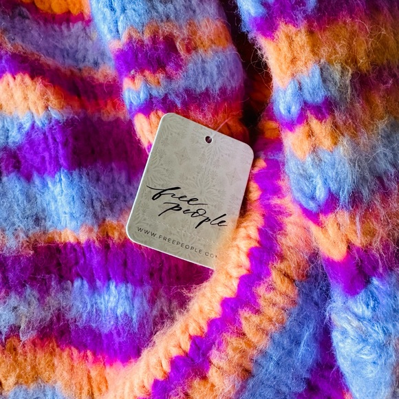 Free People Striped Tiger Cardigan! - Picture 6 of 7